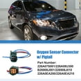 thumbnail image 2 of 1 Set O2 Oxygen Sensor W/ Terminals for Nissan for Subaru for Infiniti No.226A07S001/226A08U300, 2 of 7