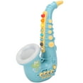thumbnail image 2 of Jouet de Saxophone pour Enfants, Instruments à Vent et Cuivres pour Enfants Jouet Instrument de Musique 5 Engrenages Volume avec Notation Musicale Numérotée pour Tout-Petit pour le Bleu Éducatif Précoce, 2 of 8