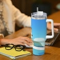 thumbnail image 6 of Silaia Bluey Print 40OZ Ice Bully With Handle,40 oz Insulated Tumbler With Lid And Straw,Stainless Steel Tumblers Cup,Portable for Travel, Gym, Home, and Outdoor Activities, 6 of 8