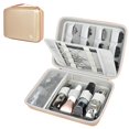 thumbnail image 1 of Funda rígida de viaje para cortapelos Boobewl Gold Organizer, 1 of 7