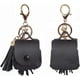 thumbnail image 3 of Funda De Carga Para Apple Airpods, Funda De Cuero Pu Con Un Par De Borlas Caídas Para Apple Airpods 1/2 Funda De Carga - Negro, 3 of 5
