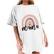 thumbnail image 2 of Pntutb Blusa de manga corta informal con estampado de moda para mujer Pntutb Pntutb-120, 2 of 6