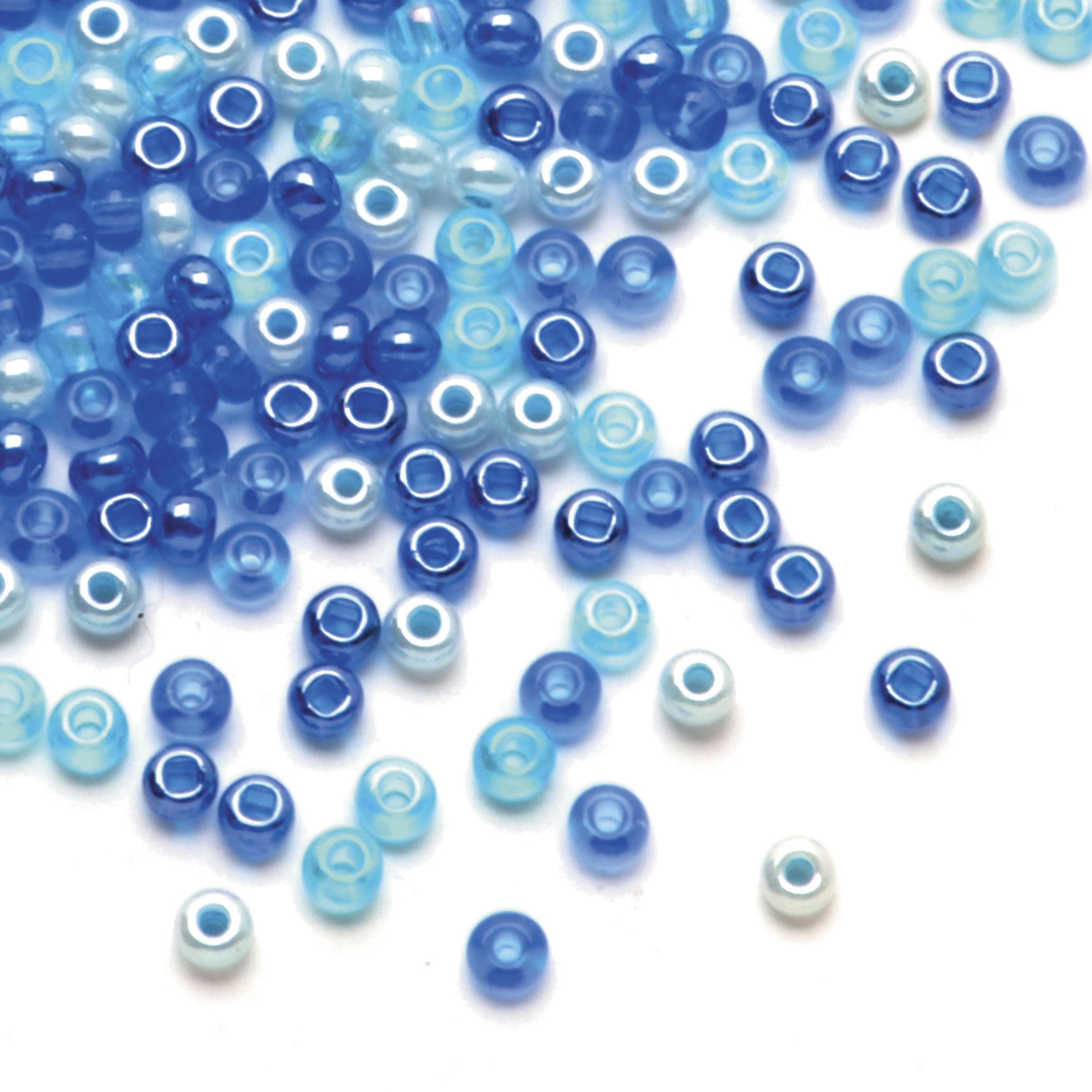 DazzleIt! Czech Seed Beads Costa Brava Mix 6/0