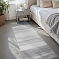 thumbnail image 3 of VUNATE 2'x8' Area Rugs for Living Room Washable Rugs Modern Abstract Area Rug Soft Contemporary Neutral Carpet Indoor Rug for Bedroom Dining Room Office Foldable Nonslip Rug Light Gray, 3 of 5