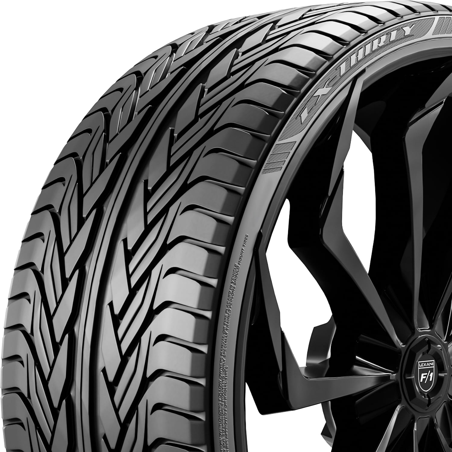 LEXANI 265/35ZR22 2本セット　2024年製　バリ溝　超美品 Lexani LX-Thirty High Performance All Season 265/35ZR22 102W