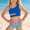 Blue, variant on Big Girls 2-Piece Tankini Set Modest Spa & Beach Bathing Suit for Teens Ages 7-11 Summer Pool Swimwear