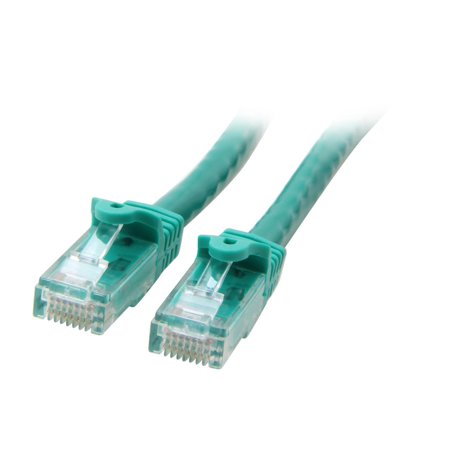 UPC: 0065030838337 | StarTech.com N6PATCH10GN 10 ft. Cat 6 Green Snagless UTP Patch Cable