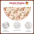 thumbnail image 4 of KLL Howdy Cowgirl Christmas Tree Skirt 48" ,Party Decorations Farmhouse for Christmas Decorations Holiday Party, 4 of 6