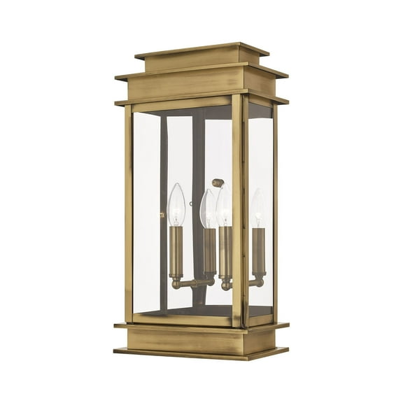 Livex Lighting - Princeton - 2 Light Outdoor Wall Lantern in Traditional Style -