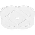 thumbnail image 7 of 26"OD x 3"ID x 10 1/4"C x 1"P Charlotte Architectural Grade PVC Contemporary Ceiling Medallion, 7 of 7