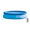 thumbnail image 2 of Intex 13ft x 32in Easy Set Above Ground Swimming Pool and 530 GPH Pump (2 Pack), 2 of 9