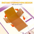 thumbnail image 2 of Chmadoxn Home Decor, Pull String Geometry Learning Book DIY Solid Geometry Book Geometry Elementary School Student Space Thinking Training Game Book Quiet Book Puzzle Toy Book of solid geometry, 2 of 5