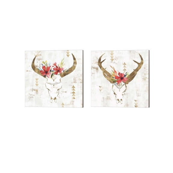 Metaverse Isabelle Z 'Oddity' Canvas Art (Set of 2)