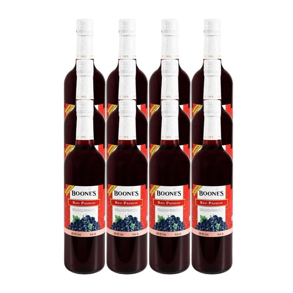 Pack de 12 Licor Boones Red Passion 750 ml