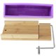 thumbnail image 3 of Molde de jabón, herramienta de corte de jabón multifuncional, cepilladora de jabón, púrpura para hacer bricolaje Jabón hecho a mano Resistencia al desgaste Pizza transpirable, ANGGREK Otros, 3 of 8