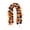 A(Orange), variant on Decorr Halloween Garland, 5.7Ft Black & Beige Mixed Maple Leaf Vine with Pumpkin & Black Spider Accents, Halloween Decorations for Stair Railing Haunted House Table Decor