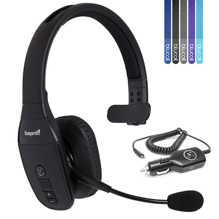 BlueParrott B450 XT Bluetooth Headset for Android IOS with