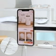 thumbnail image 5 of Sticky Notes Board Monitor Memo Sign Transparent Message Board with Slot Phone Stand Strong Adhesive Multifunction Stand, 5 of 19