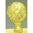 thumbnail image 1 of Mayer Mill Brass - RFN-1 - Rope Lamp Finial, 1 of 1
