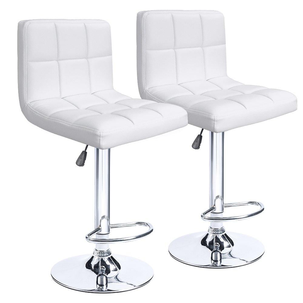 Homall Barstool Set Of 2 PU Leather Height Adjustable Swivel Bar stools, Hydraulic Kitchen