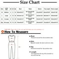 thumbnail image 3 of Pajamas Sets for Women 2Pc Long Sleeve Soft Long Sleeve Pajamas for Women Button Down Loungewear Set with Pockets, 3 of 8