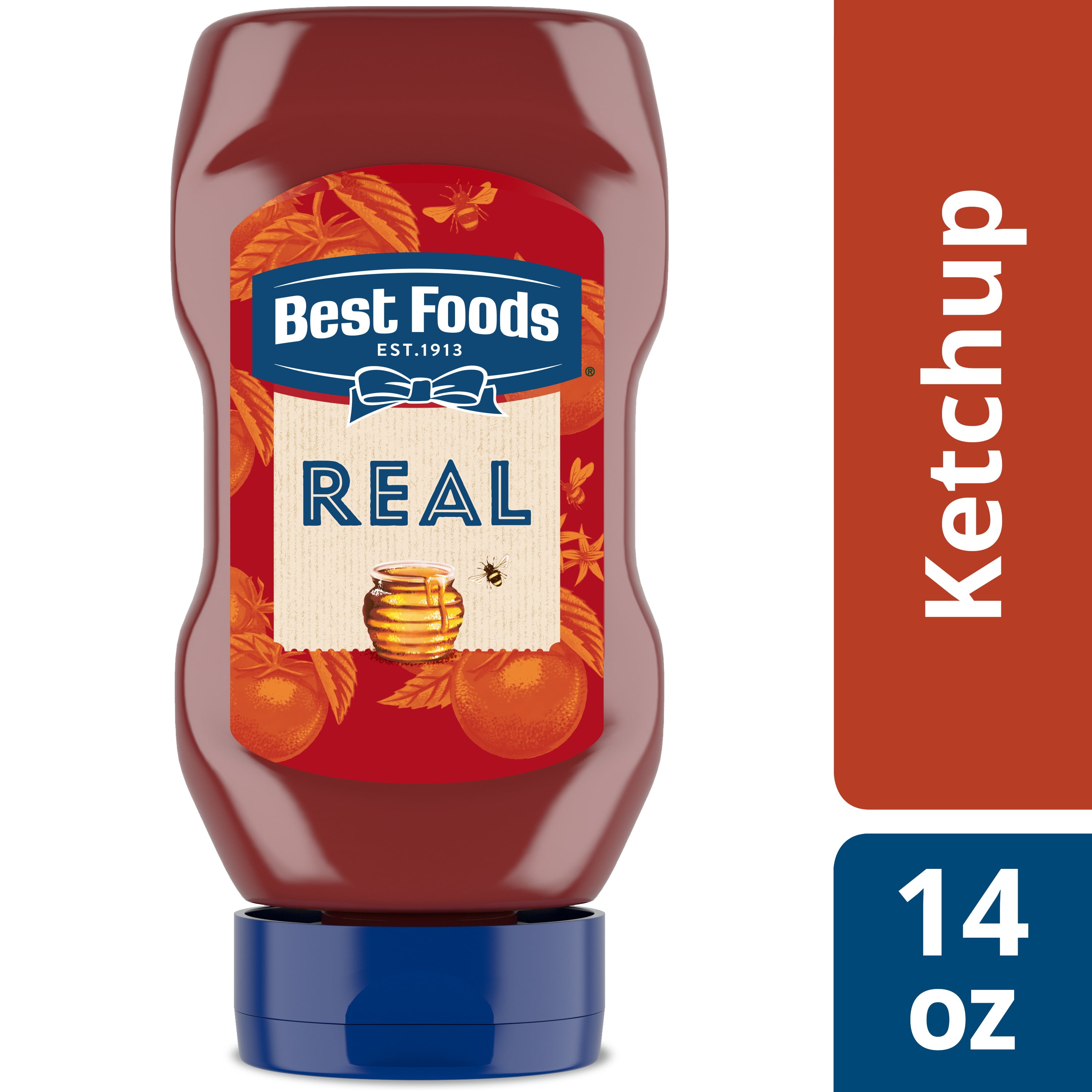 Best Foods Real Ketchup Sweetened Only with Honey 14 oz