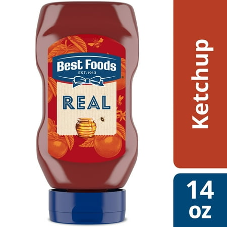 Best Foods Real Ketchup Sweetened Only with Honey 14