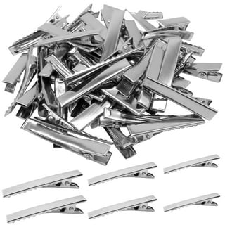 Dicasser Pin Curl Clips, 150 pcs Silver Metal Hair Clips, 1.8