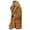 BB-Brown, variant on QATAINLAV Womens Hooded Faux Fur Coat Mid Length Solid Color Plush Fluffy Jackets with Pocket Winter Long Sleeve Thickening Warm Open Front Outerwear, Gray, XXXXXL