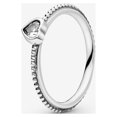 thumbnail image 1 of Anillos de plata de ley 925 para mujer, sortija Original con forma de corona, corazón, espoleta, compromiso, boda, oro rosa, cristal, joyería de lujo, 1 of 4