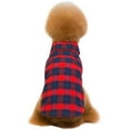 Warm Dog Coat, Reversible Dog Jacket Waterproof Dog Winter Coat British