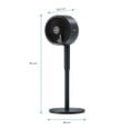 thumbnail image 4 of Ventilador Shark Clean Convertible de Modo Pedestal a Portátil Negro, 4 of 4