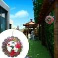 thumbnail image 4 of Giradores con estaca estable Metal de jardín con pintura reflectante ornamento de césped único molino para decoraciones de Estilo11 Macarena hilandero de viento colgante, 4 of 6