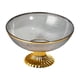 thumbnail image 1 of Naiovety Soporte de exhibición decorativo elegante del postre del cuenco del Pedestal para el hogar de la encimera de la cocina Organizadores de utensilios de cocina Gris 24.7 x 14 cm, 1 of 6