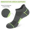 thumbnail image 4 of LOOIKOOS 15 Pairs Men Ankle socks Short Low Cut Comfort Breathable Casual Athletic Socks with Tab, 4 of 5