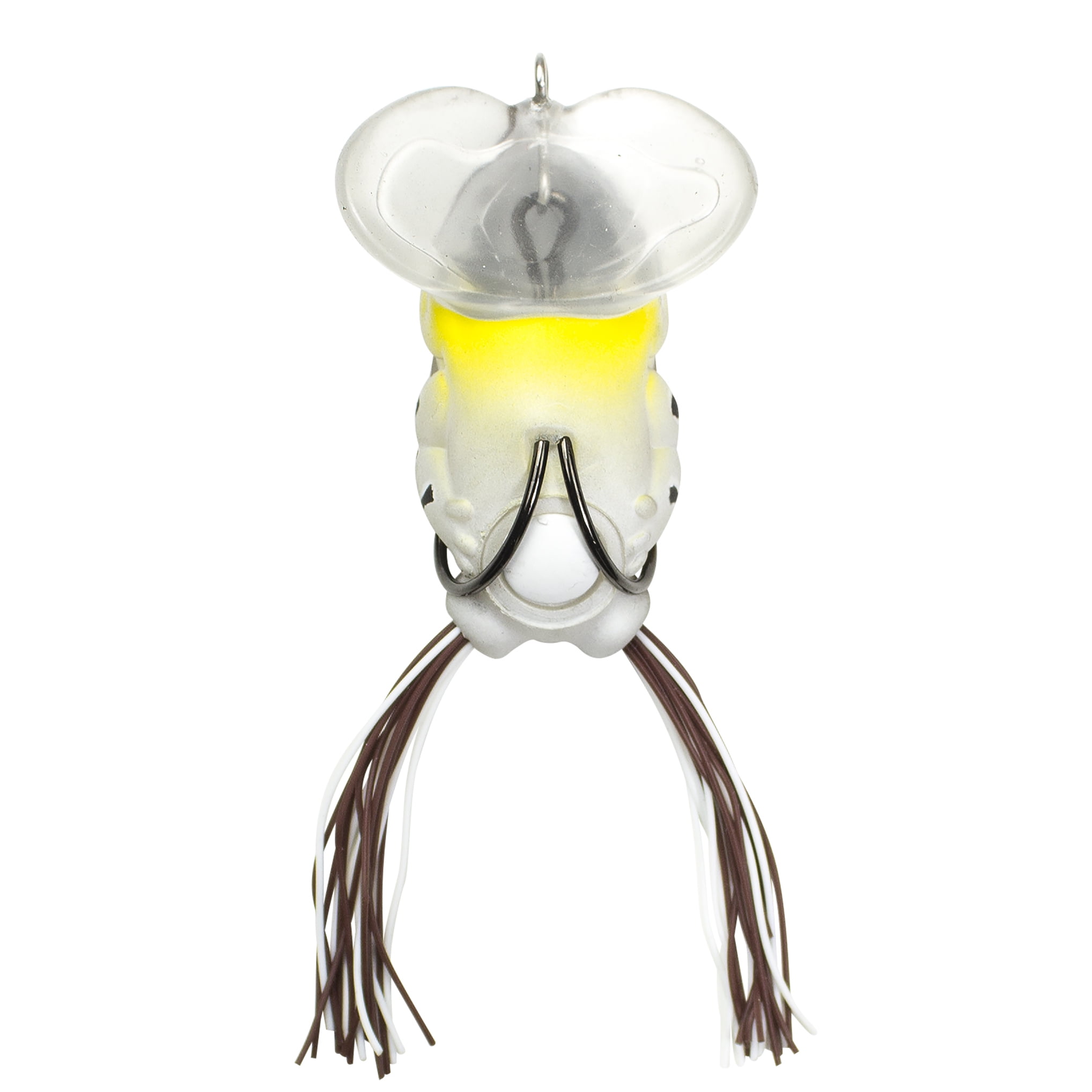 (2 pack) Lunkerhunt Yappa Frog - Topwater Lure - Croaker,2.25in,1/2oz,Soft Baits,Fishing Lures