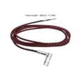 thumbnail image 2 of OUNONA guitar cable right angle Guitar Cable Black Copper 1Pcs, 2 of 8