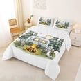 thumbnail image 2 of Catabedysis Watercolor Cartoon Camping Full Size Comforter Sets,Dog Camper Print Bedding Comforter Set For Boys,Multicolor,Reversible,3pcs,1 Comforter and 2 Pillowcases, 2 of 7