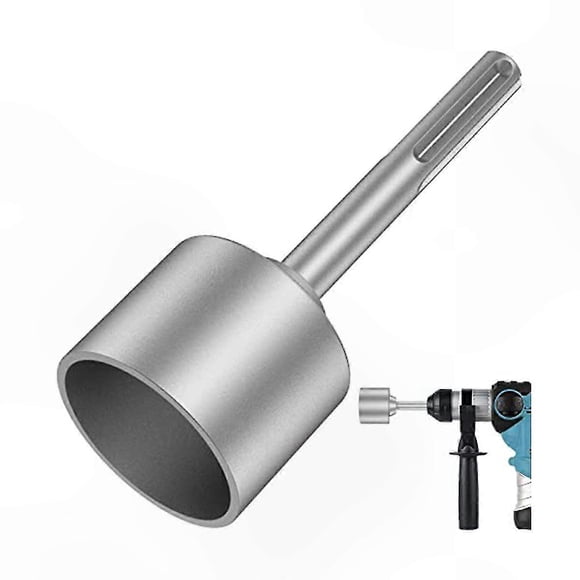 Heavy Duty 65mm Steel Drill Bit for Rotary Hammer Ground Rod Driving