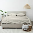 thumbnail image 3 of Noble Linens 4 Piece Pattern Microfiber Bed Sheets Set, Yellow Fall Foliage, King, 3 of 10