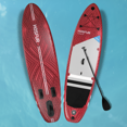 thumbnail image 7 of Inflatable Paddle Board SUP, 10'6×33"×6" Stand Up Paddle Boards for Adults Paddleboards with SUP Accessories, Backpack, Camera Mount, Removable Bottom Fins for Paddling Surf Control, 7 of 7