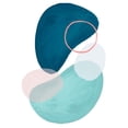 thumbnail image 3 of Parker, Jennifer Paxton 12x14 Black Modern Framed Museum Art Print Titled - Mod Oasis I, 3 of 5