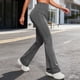 thumbnail image 1 of TaTaai Women's Flared Yoga Pants High Waist Bootcut Leggings Stretchy Long Pants Non See Through Casual Athletic Gym Bottoms Tummy Control Soft Gift, 1 of 8