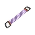 thumbnail image 1 of thinsony Chest Expander Muscle Puller Elastics Band Multicolored Workmanship Compact Size Long-lasting Resilience Aid Holes Purple, 1 of 5