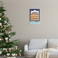 thumbnail image 2 of Stupell Industries Winter Hotel Christmas Festival Holiday Painting Unframed Art Print Wall Art, 2 of 6