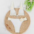 thumbnail image 5 of Conjunto traje baño piezas para mujer 3 piezas, traje baño con volantes y vestido playa, con parte con y, 5 of 5