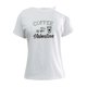thumbnail image 3 of Tops de manga corta con hombros descubiertos para mujer, novedad, ropa deportiva para niñas, verano cómodo Blanco, 3 of 8