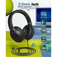 thumbnail image 4 of OLIVE- Kids Headphones Wired Toddler Headphones With Microphone, Over-Ear Headphones, 8, 4 of 6