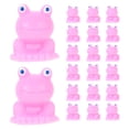 thumbnail image 6 of 20 Pcs Frog Figurines Desktop Ornament Toy Frogs Miniatures Rosy, 6 of 8