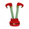 thumbnail image 1 of Slopehill Décoration d'Arbre de Noël, Tissu en Coton PP Rouge Vert, 1 of 8